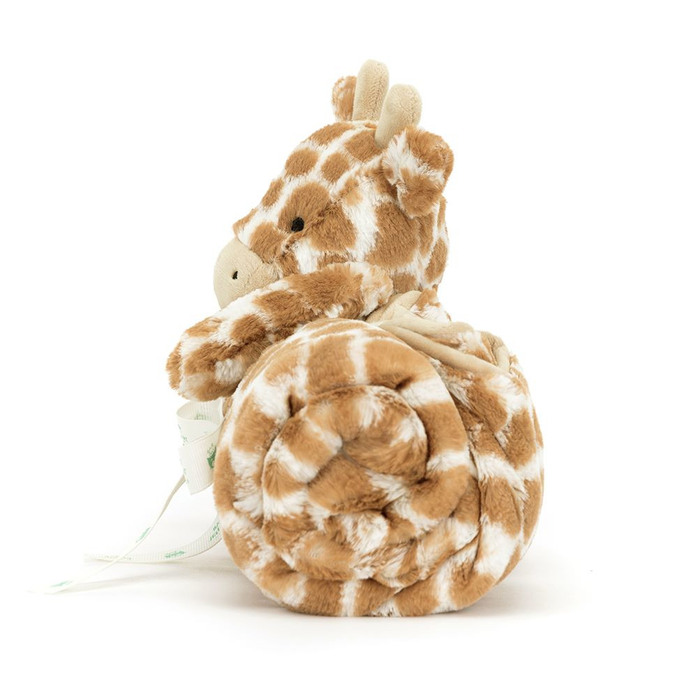 Bashful Giraffe Blankie 1 Bashful Giraffe Blankie
