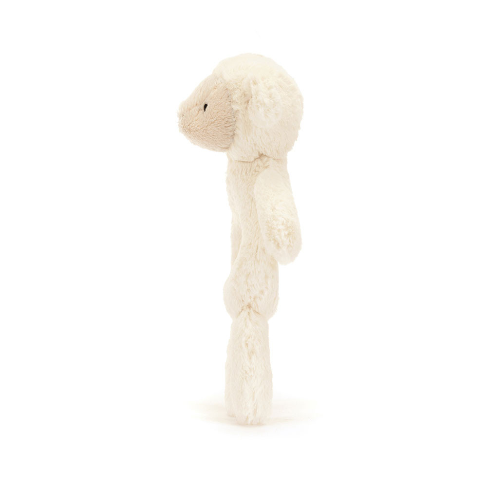 Bashful Lamb Ring Rattle 3 Bashful Lamb Ring Rattle