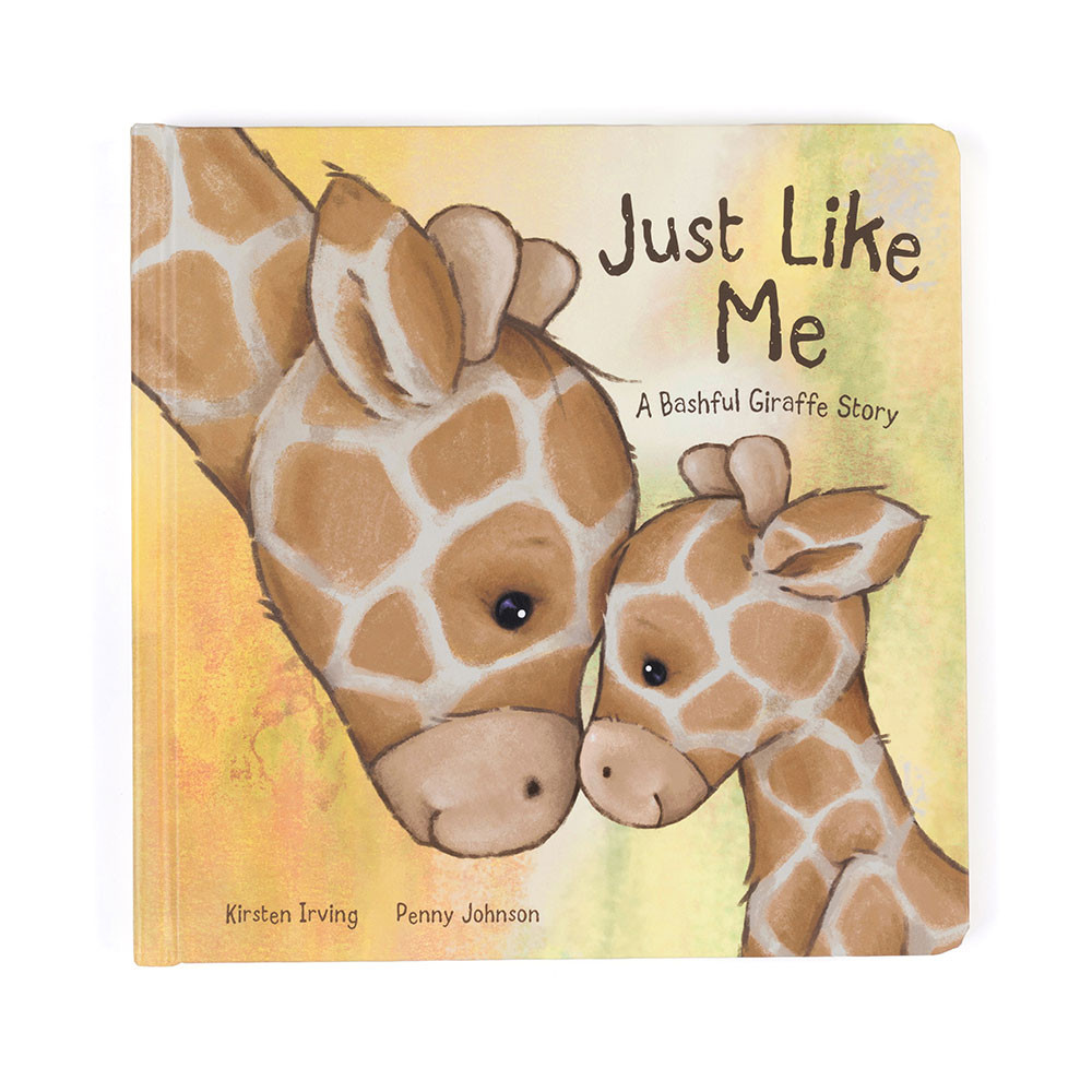 Just Like Me Book & Bashful Giraffe Medium 2 Just Like Me Book & Bashful Giraffe Medium