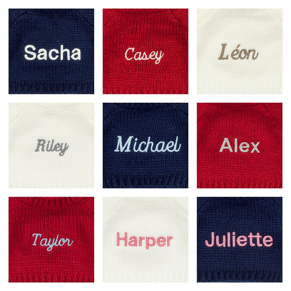 Skipson Lamb with Personalized Cream Jumper