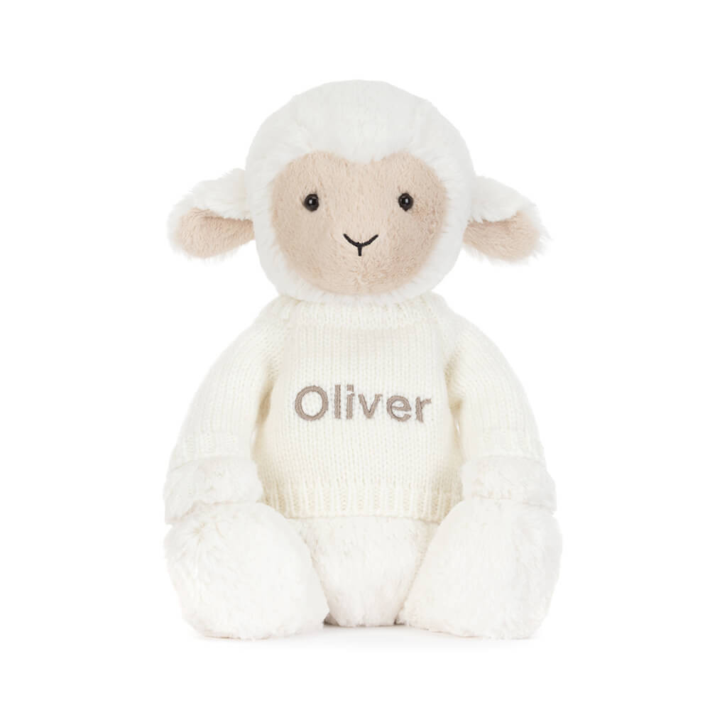 Skipson Lamb with Personalized Cream Jumper 4 Skipson Lamb with Personalized Cream Jumper