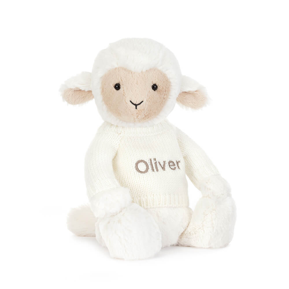 Skipson Lamb with Personalized Cream Jumper 5 Skipson Lamb with Personalized Cream Jumper
